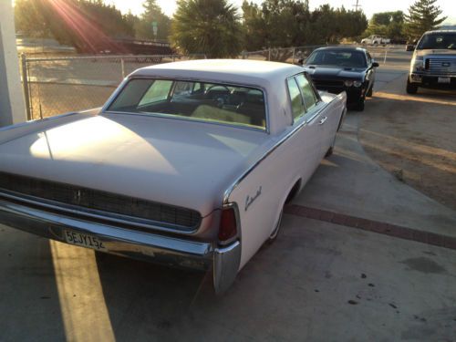 1962 lincoln continental factury teaberry, US $10,000.00, image 2