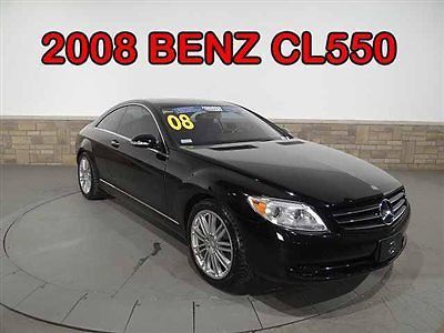 Cl550 cl-class low miles 2 dr coupe automatic gasoline 5.5l v8 sfi dohc 32v blac