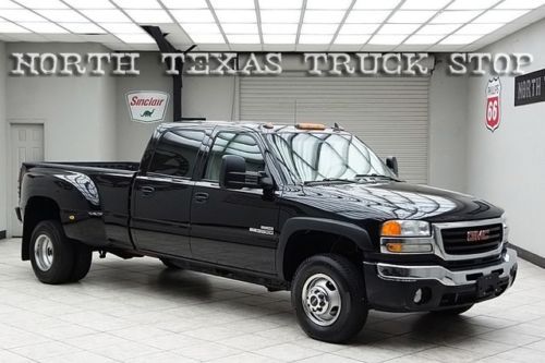 2007 sierra 3500 diesel 4x4 dually sle2 leather bose crew texas truck