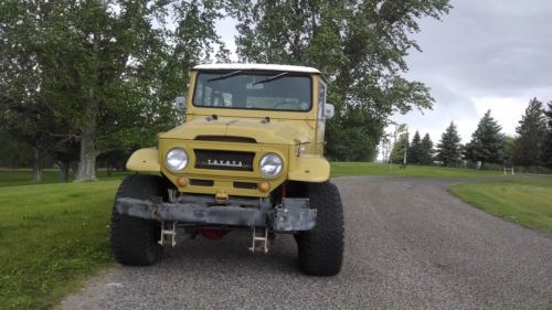 1969 toyota land cruiser 4x4 with 69 chevy 350 engine