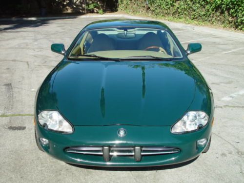1997 jaguar xk8 coupe very rear and with no reserve