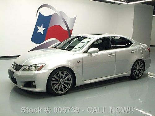 2009 lexus is f 5.0 v8 auto sunroof nav rear cam 52k mi texas direct auto