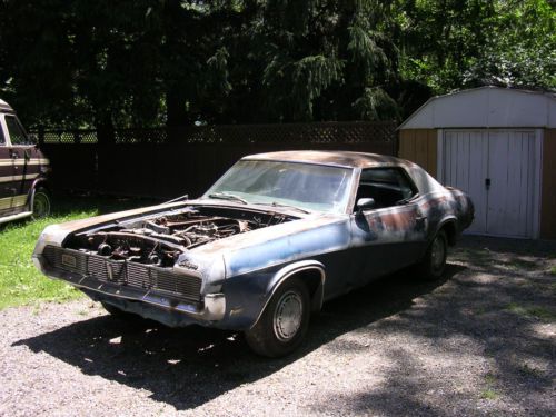 1969 mercury cougar barn find