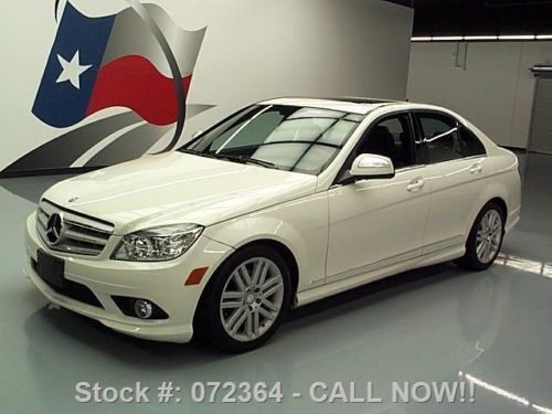 2009 mercedes-benz c300 sport p1 sunroof navigation 43k texas direct auto