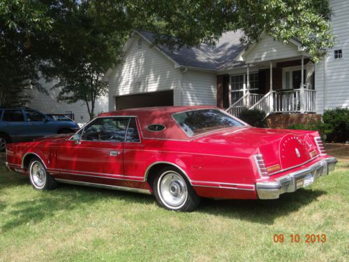 1977 lincoln mark v base coupe 2-door 7.5l