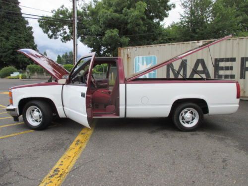 1988 chevrolet c/k 1500 lowered mags tpi 350 v8 custom paint super sharp truck !