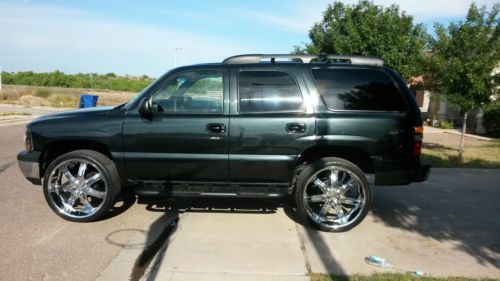 2001 chevrolet tahoe base sport utility 4-door 5.3l