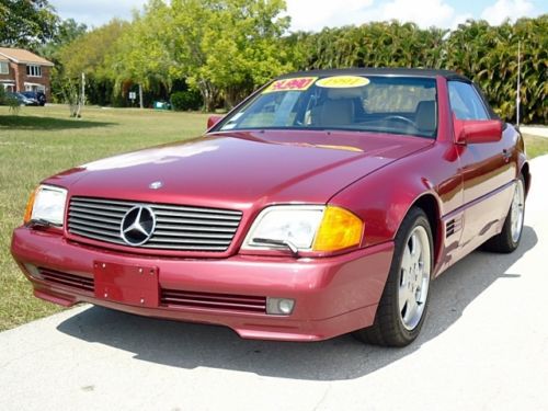 1991 mercedes-benz 500sl base convertible 2-door 5.0l