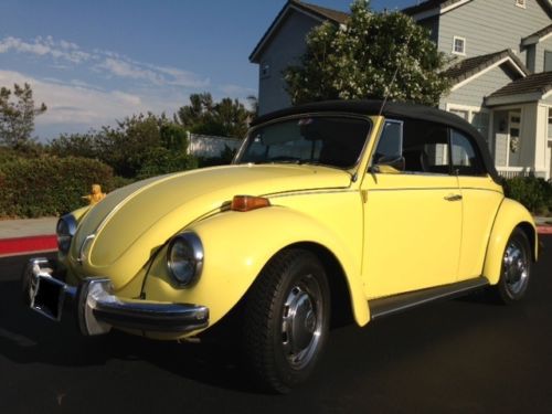 1971 convertible vw bug