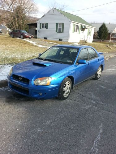 2004 subaru impreza wrx needs work