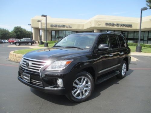 2013 lx570 pre-collision radar cruise nav dvd coolbox call greg 888-696-0646