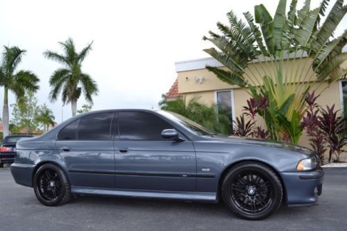 2000 bmw m5 e39 navigation leather anthracite pristine sunroof amg 5 series