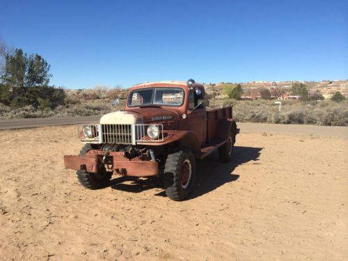 1 ton dodge power wagon, with mu2 wench, wdx, dodge civilian power wagon