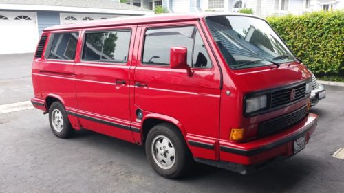 1990 volkswagen vanagon carat standard passenger van 3-door 2.1l