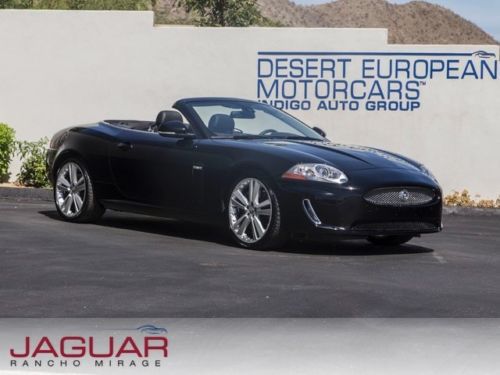 2011 jaguar xk ebony cpo hd radio burl walnut veneer keyless go