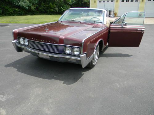 1966 Lincoln Continental Convertible-Totally Original -One Owner since 1970, US $8,900.00, image 1