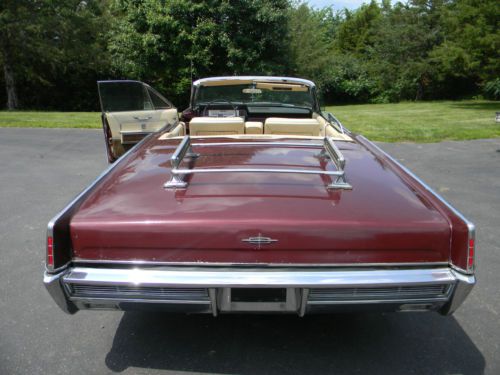1966 Lincoln Continental Convertible-Totally Original -One Owner since 1970, US $8,900.00, image 24
