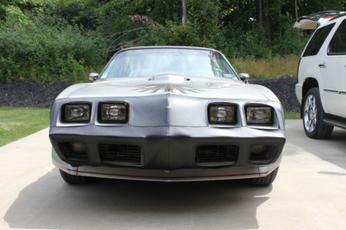 1979 pontiac trans am t-tops auto v8 403 4bbl silver anniversary nice car