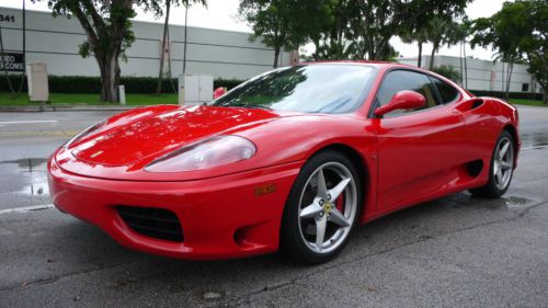 2002 ferrari 360 modena coupe 2-door 3.6l