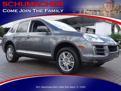 2009 porsche cayenne awd 4dr tiptronic leather sunroof clean car clean carfax