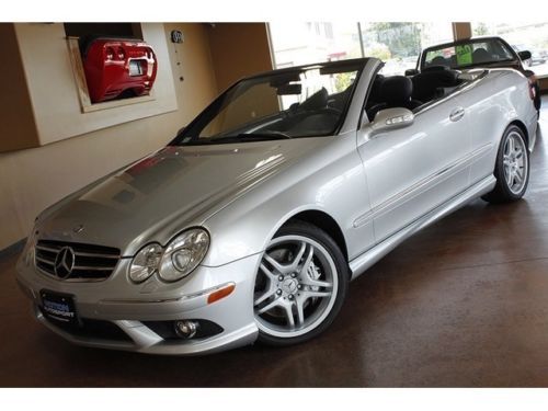 2006 mercedes-benz clk55 amg cabriolet automatic 2-door convertible