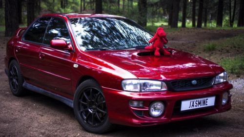 2000 subaru impreza 2.5rs 4-door 5-speed manual clean title az