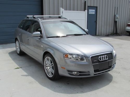 06 audi a4 avant 2.0t quattro wagen one owner sunroof rack b7