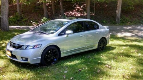 2009 honda civic si sedan - alabaster silver