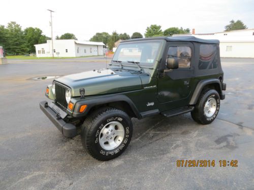 1997 jeep wrangler se sport utility 2-door 2.5l