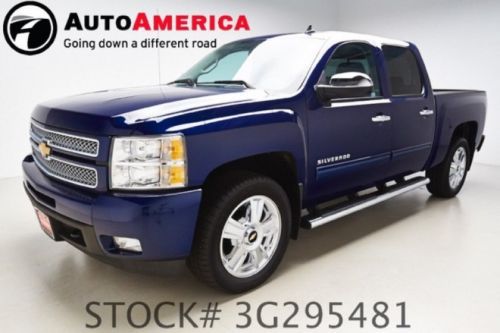 2012 chevy silverado 1500 ltz 4wd 7k low mile rear cam sunrf heat cool seating