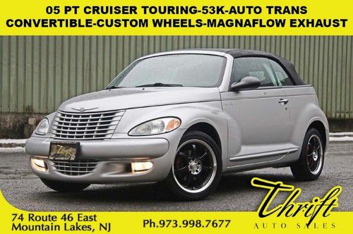 05 pt cruiser touring-53k-auto trans-convertible-custom wheels-magnaflow exhaust