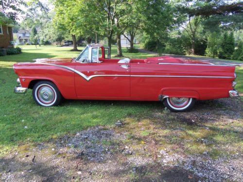 1955 Ford convertible classic or street rod hot rod antique show car 55 Ford, image 3