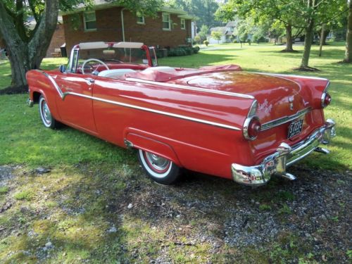 1955 Ford convertible classic or street rod hot rod antique show car 55 Ford, image 5
