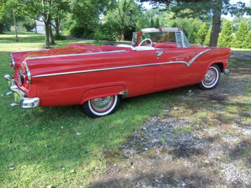 1955 Ford convertible classic or street rod hot rod antique show car 55 Ford, image 6