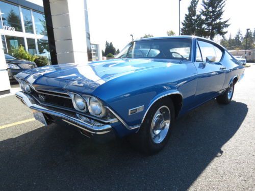 1968 chevrolet chevelle ss396 138 vin beautiful resto real deal car ! financing