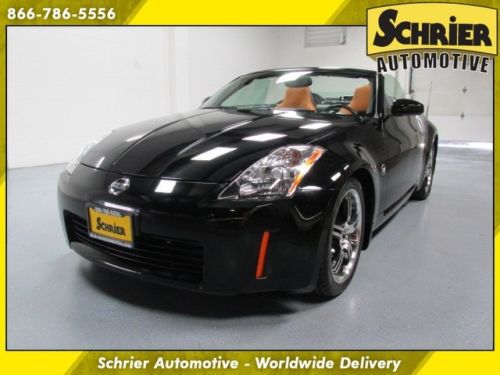 04 nissan 350z touring rwd black automatic homelink heated seats