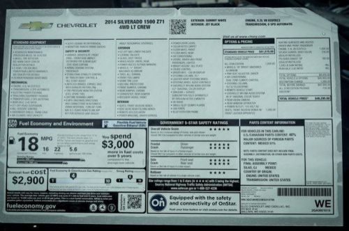 2014 Chevrolet Silverado 1500 LT, US $43,892.00, image 3