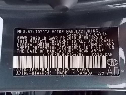 2014 Toyota Corolla LE Eco Plus, US $23,817.00, image 18