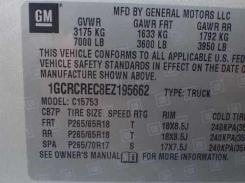 2014 Chevrolet Silverado 1500, US $36,964.00, image 5