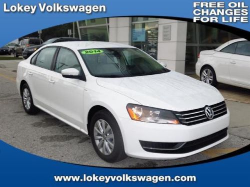 2014 volkswagen passat 1.8t s