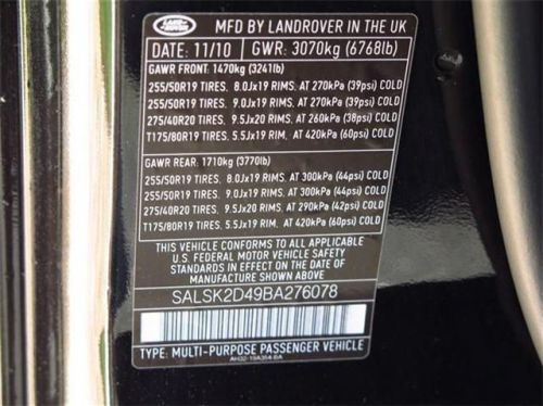 2011 Land Rover Range Rover Sport HSE, US $47,899.00, image 14