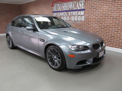 2009 bmw m3 sedan premium package double clutch technology navigation leather