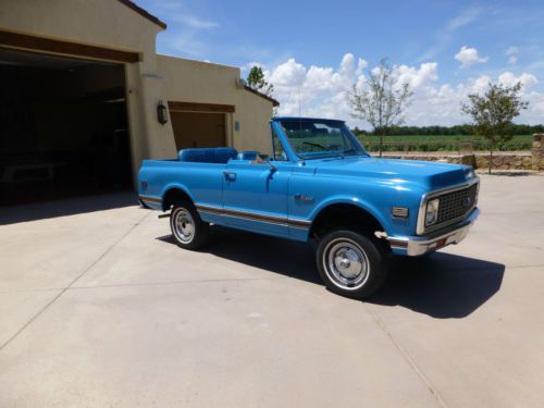 Original 1972 k5 chevrolet blazer cst 4x4