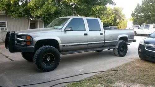 2000 chevy silverado 3500 crew cab 4x4 monster!!!! texas truck rust free