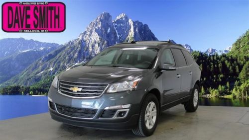 13 chevy traverse lt awd heated seats remote start back up camera 3rd row