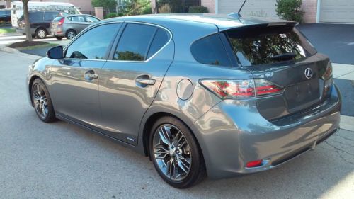 2012 lexus ct200h  f sport