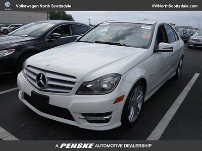 4dr sedan c250 sport rwd c-class low miles automatic gasoline 1.8l 4 cyl  arctic