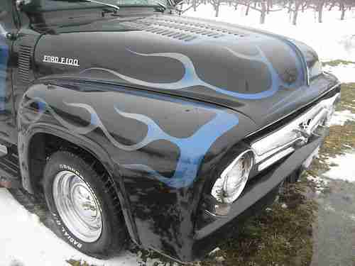 1953 Ford F100 Panel Truck- 460 V8 - Auto - Custom Interior - Runs Nice - Sharp, image 12