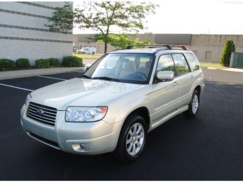 2006 subaru forester 2.5x premium awd 5 speed manual 1 owner rare find clean