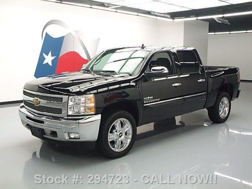 2012 chevy silverado lt crew texas ed 20&#034; wheels 20k mi texas direct auto